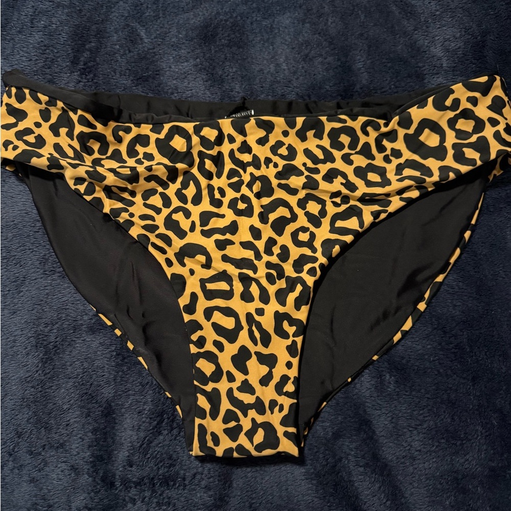 Leopard Print Bikini Bottom